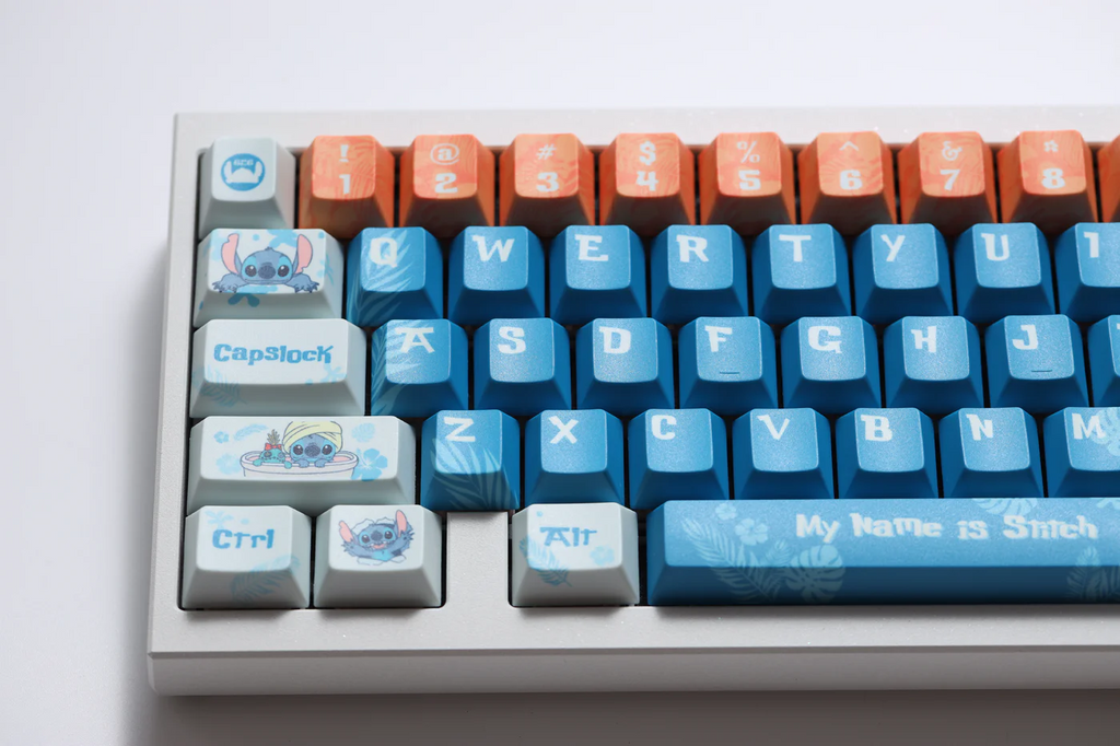 Lilo & Stitch | Cherry Profile | PBT Keycap Set