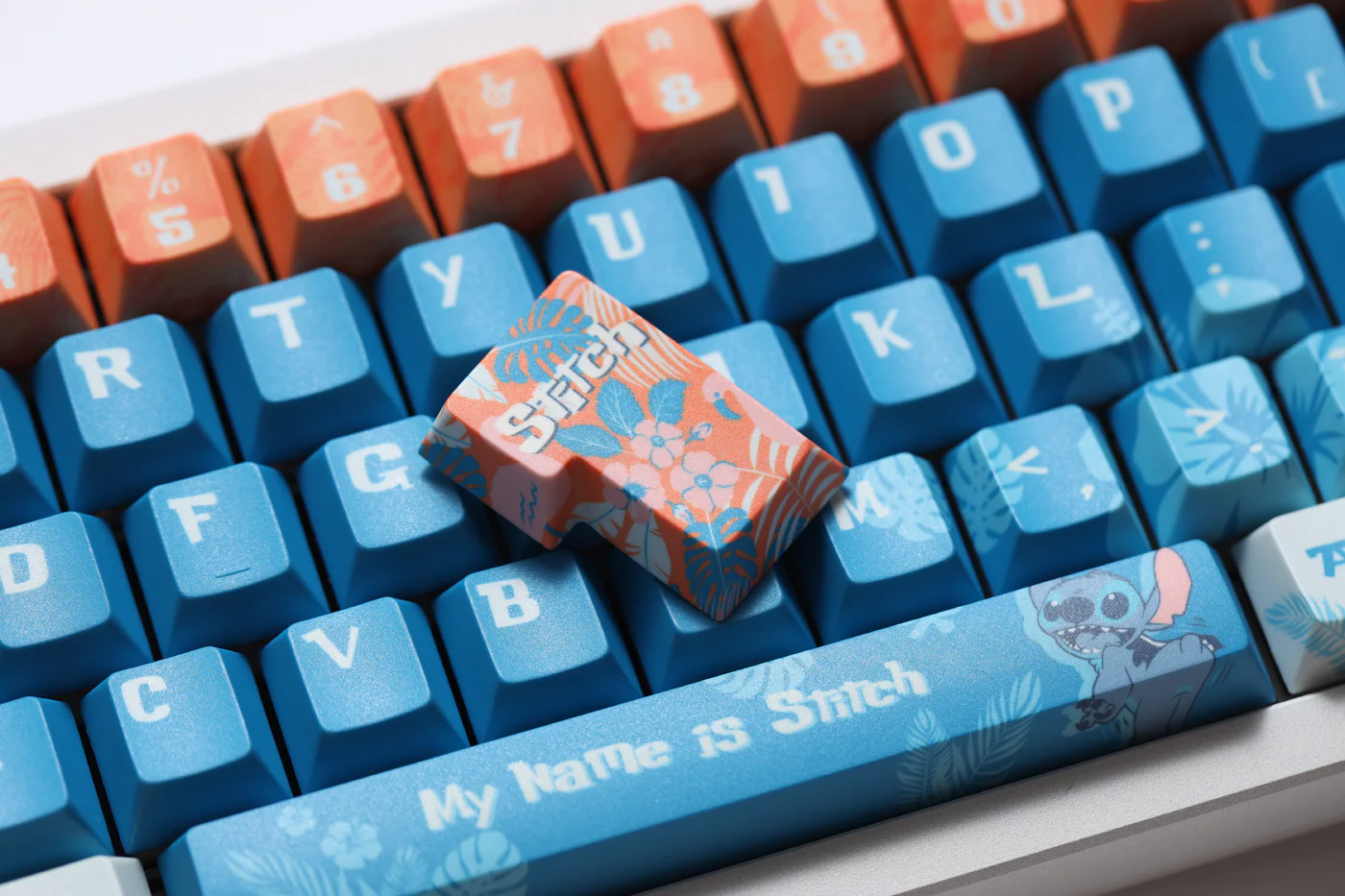 Lilo & Stitch | Cherry Profile | PBT Keycap Set