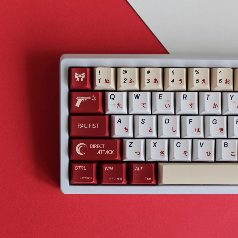 Lycoris Recoil – Chisato Nishikigi & Takina Inoue | Cherry Profile | PBT Keycap Set
