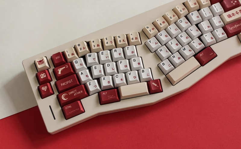 Lycoris Recoil – Chisato Nishikigi & Takina Inoue | Cherry Profile | PBT Keycap Set