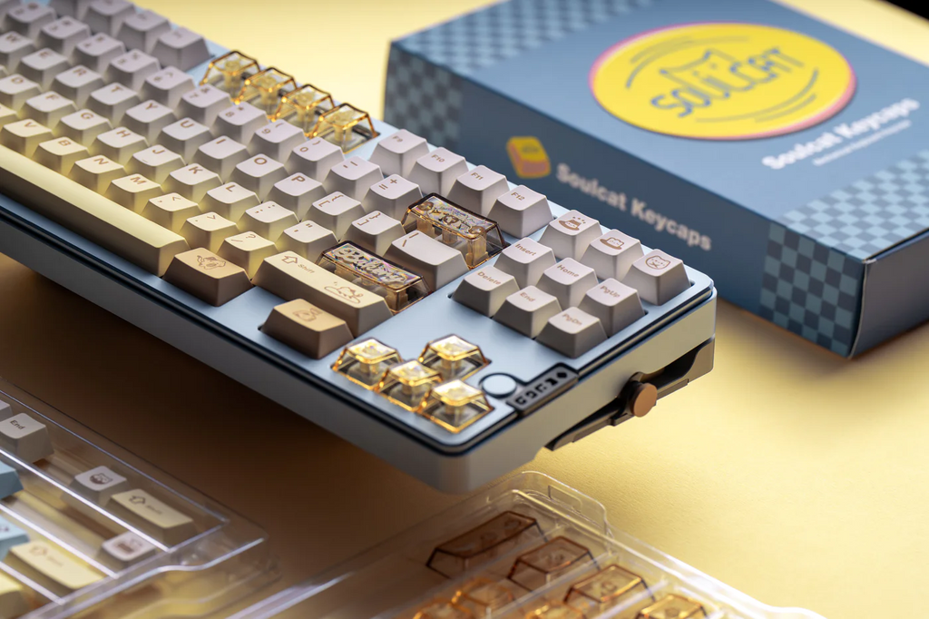 Bakery Cat | Cherry Profile | PBT+PC Keycap Set