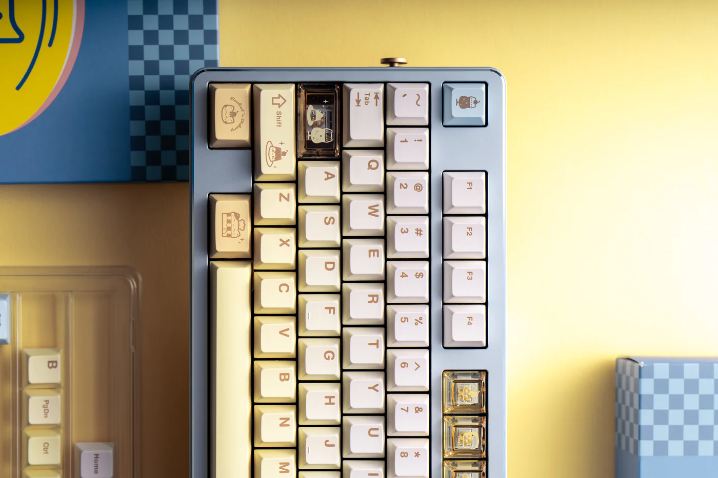 Bakery Cat | Cherry Profile | PBT+PC Keycap Set