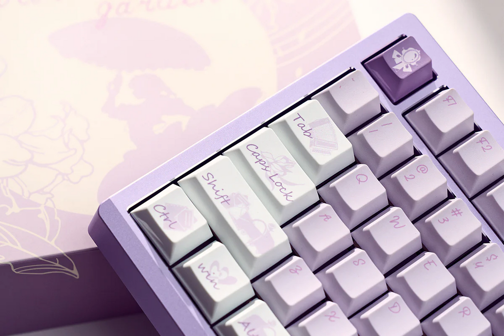 Violet Evergarden – Violet Garden | Cherry Profile | PBT Keycap Set