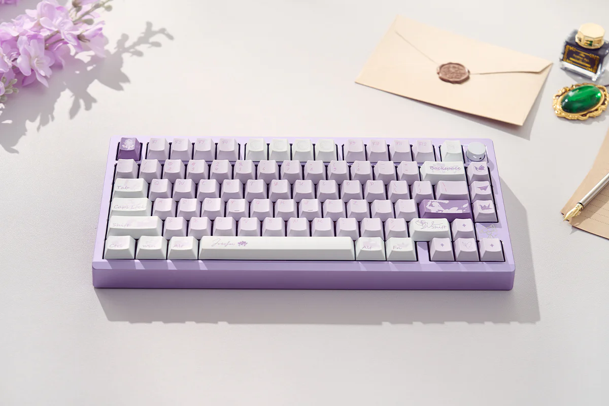Violet Evergarden – Violet Garden | Cherry Profile | PBT Keycap Set