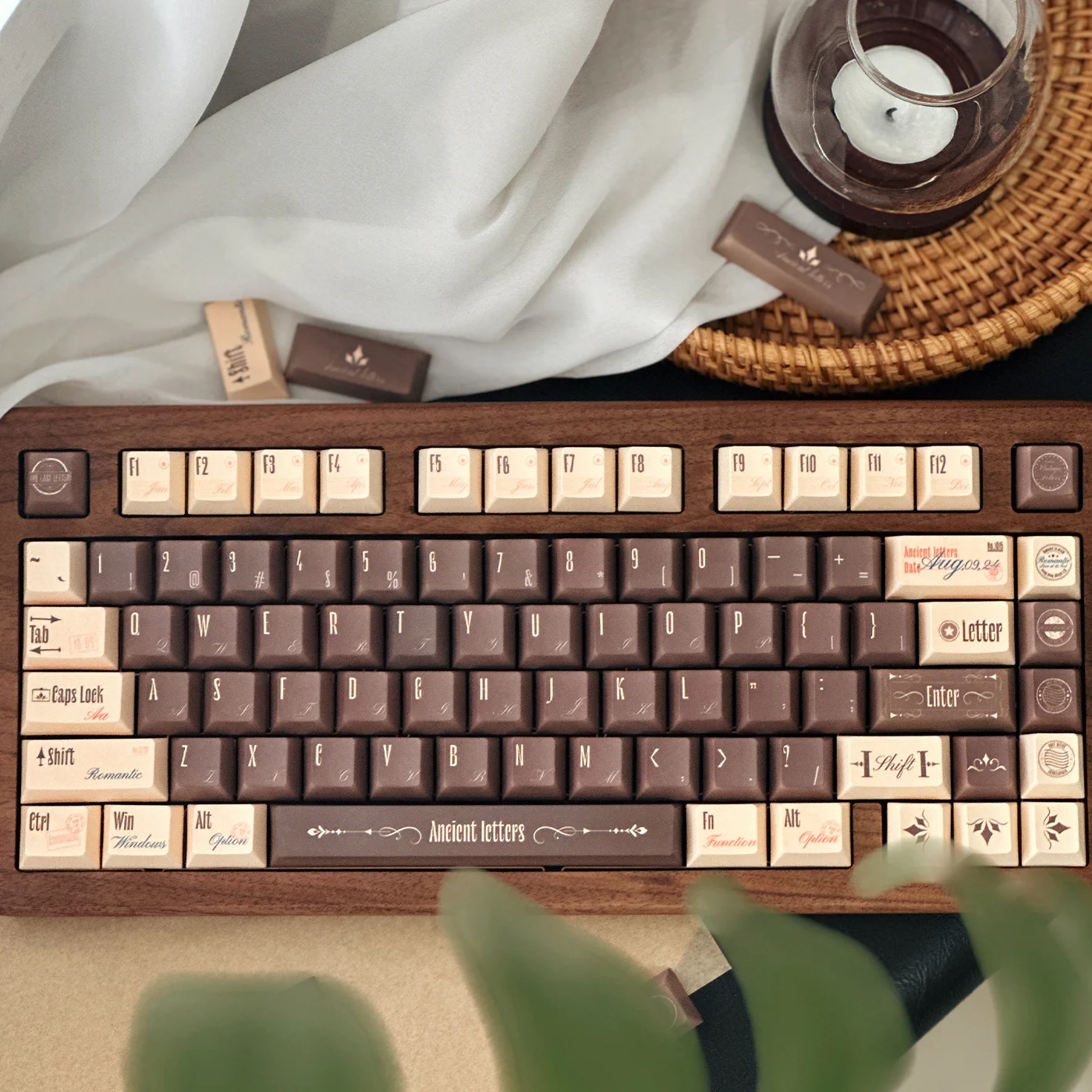 Letter from the Past | Cherry Profile | PBT Keycap Set