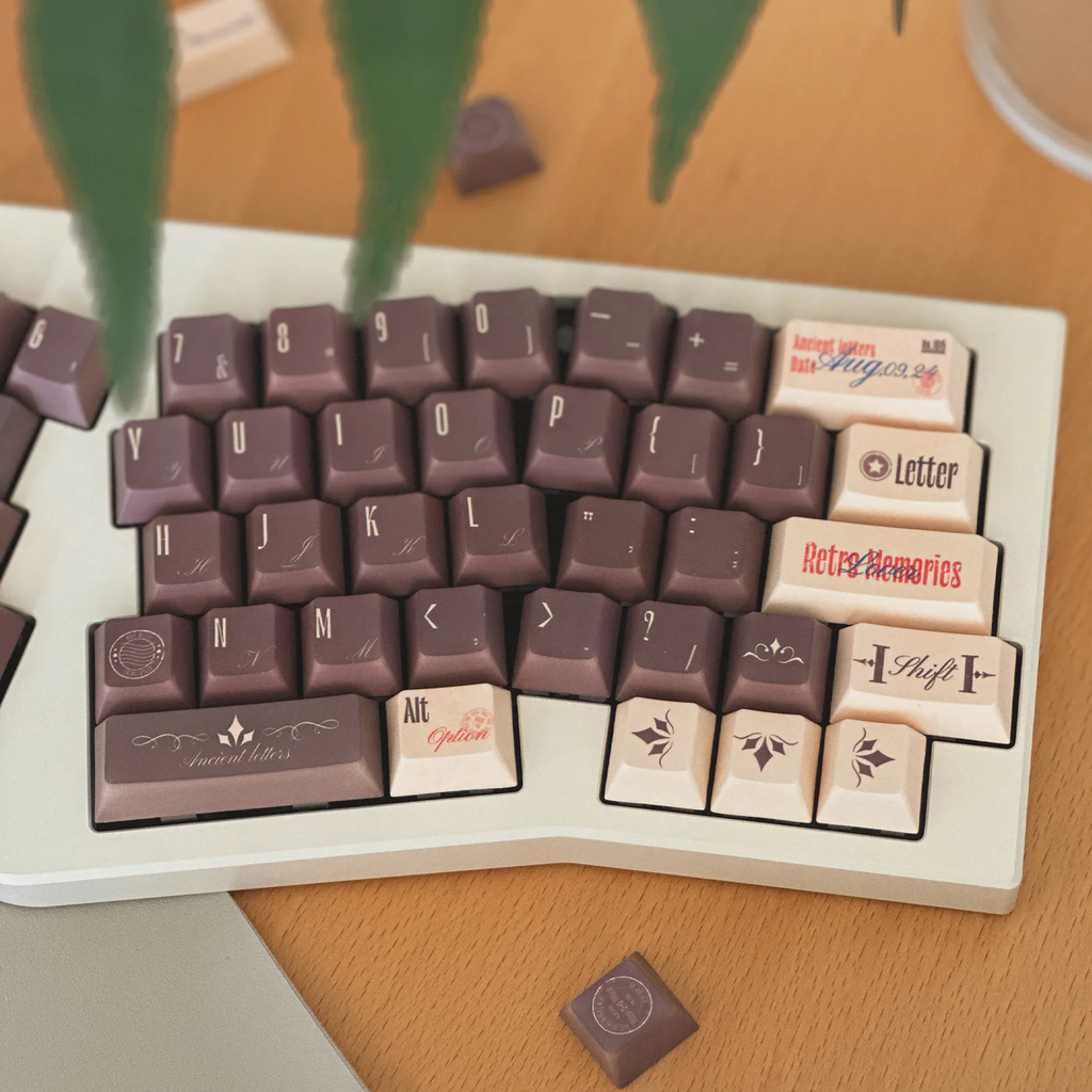 Letter from the Past | Cherry Profile | PBT Keycap Set