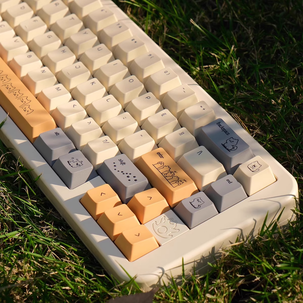 Dune Cat | Cherry Profile |  PBT Keycap Set