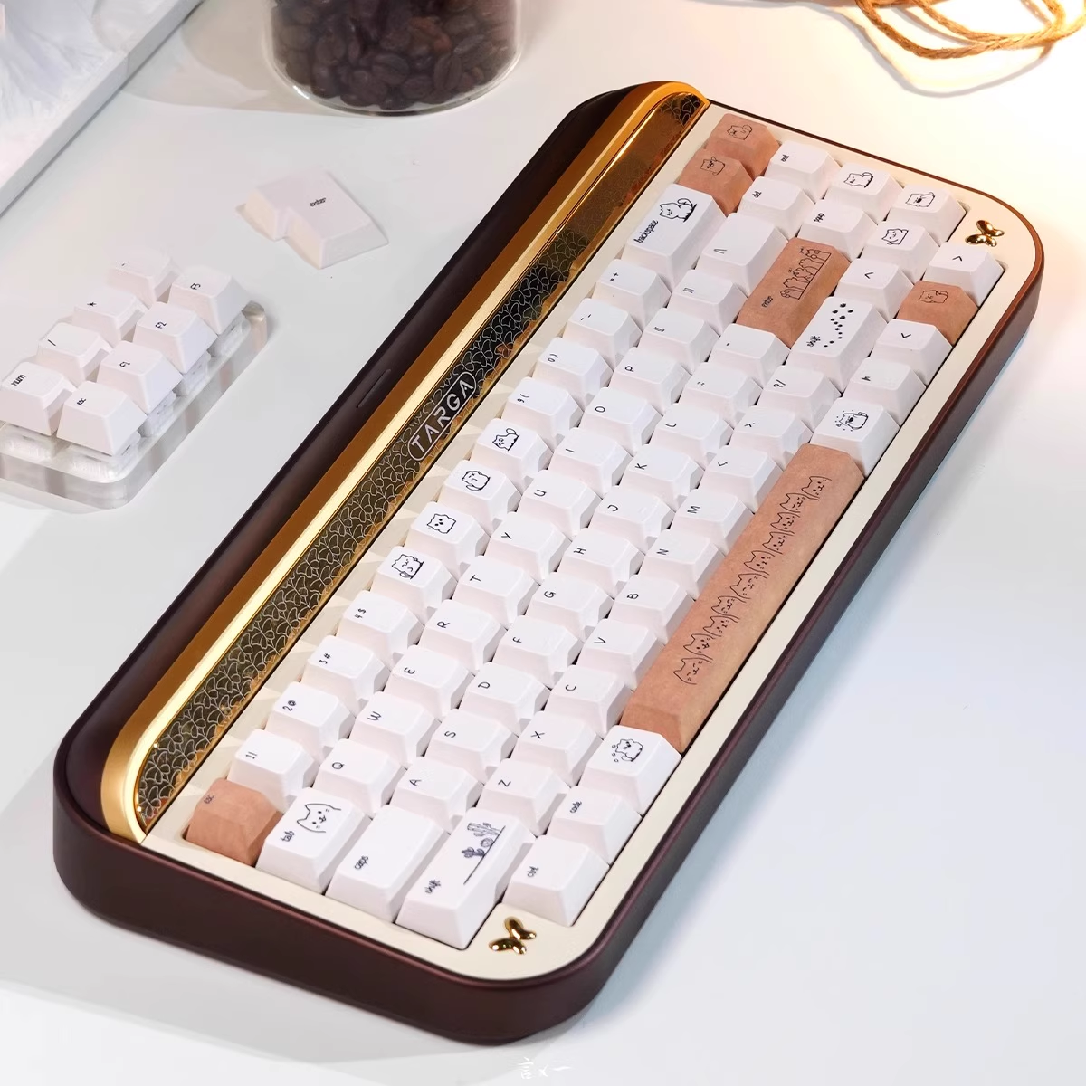 Dune Cat | Cherry Profile |  PBT Keycap Set