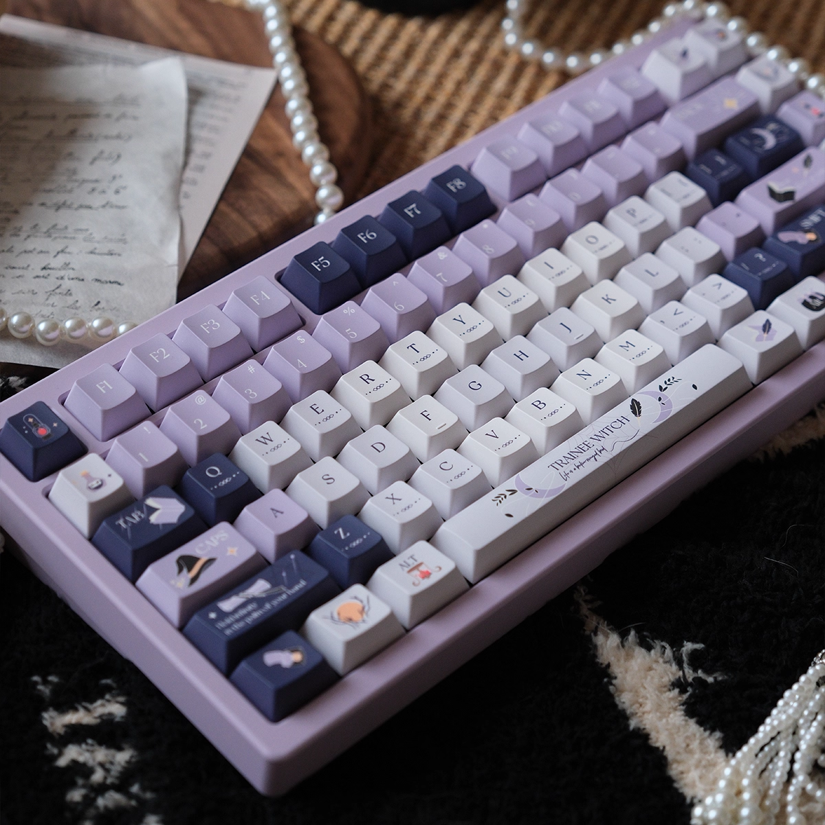 Witch’s Diary | Cherry Profile |  Thick PBT Keycap Set
