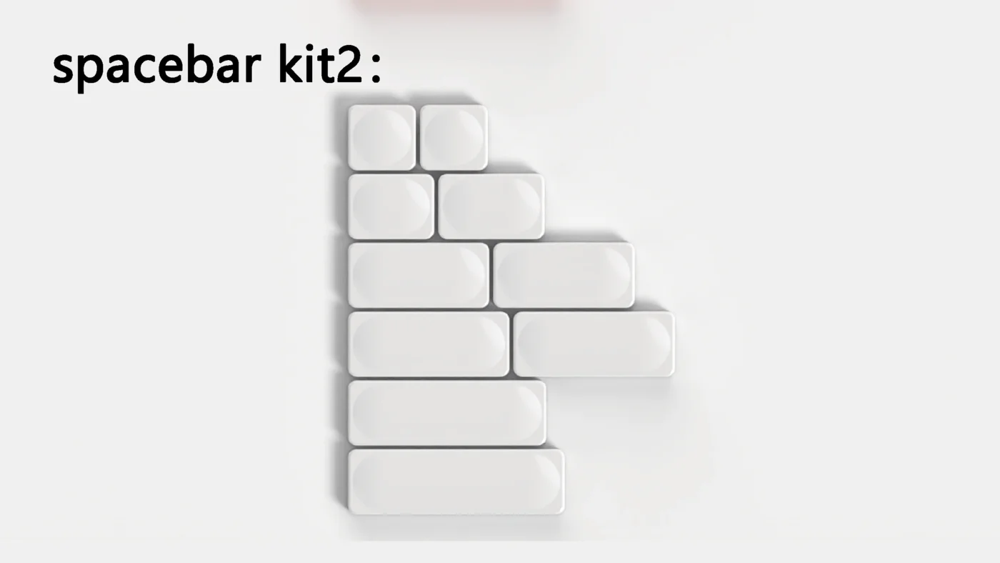 Time Low Profile PBT Keycap Set - for Low Profile Mechanical Keyboards (NuPhy, Keychron)