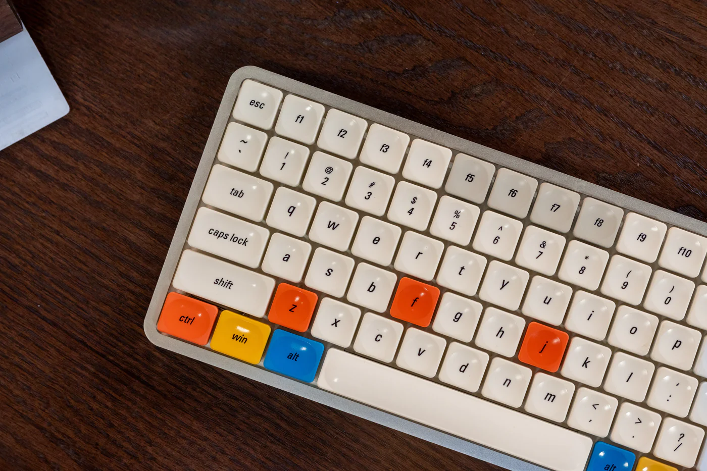 Time Low Profile PBT Keycap Set - for Low Profile Mechanical Keyboards (NuPhy, Keychron)