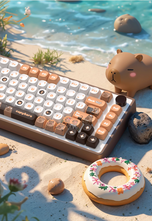 Capybara PBT Keycap Set - MOA Profile for Wooting, ROG Azoth, Razer & Logitech G