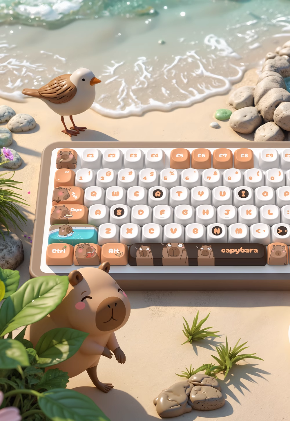 Capybara | MOA Profile | PBT Keycap Set
