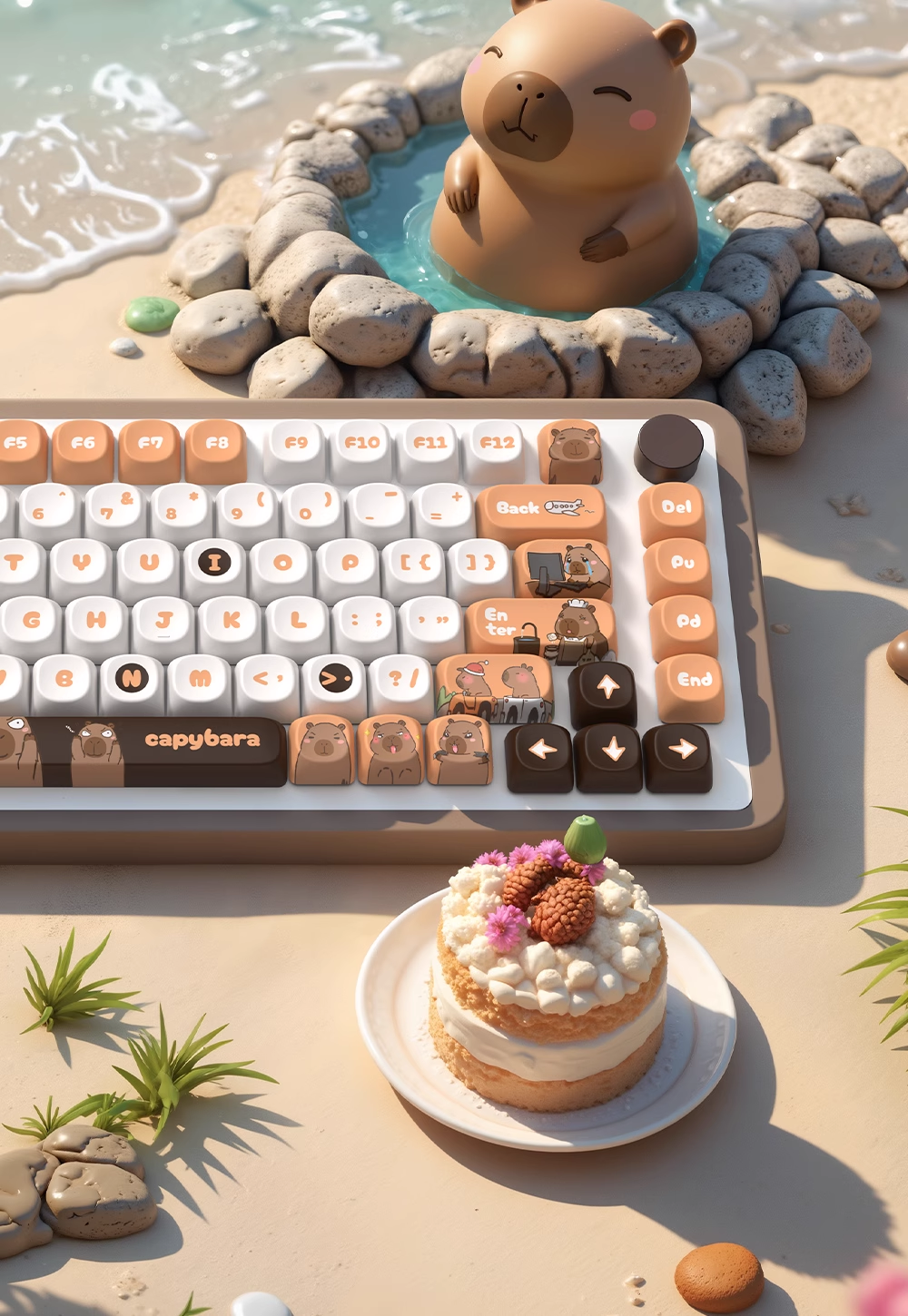 Capybara | MOA Profile | PBT Keycap Set