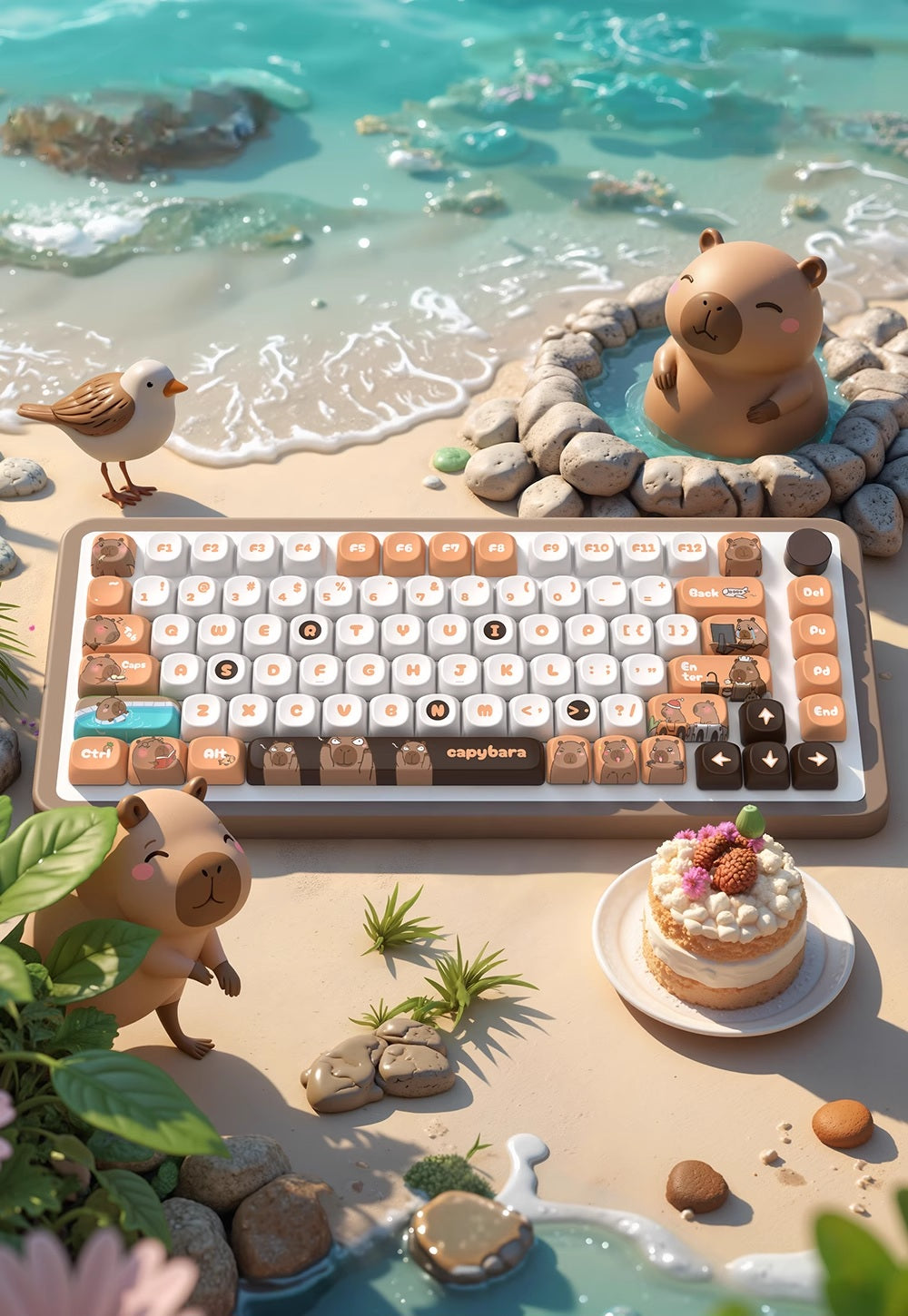 Capybara | MOA Profile | PBT Keycap Set