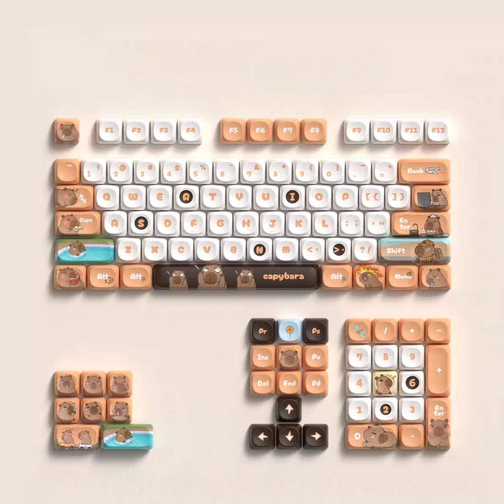 Capybara | MOA Profile | PBT Keycap Set