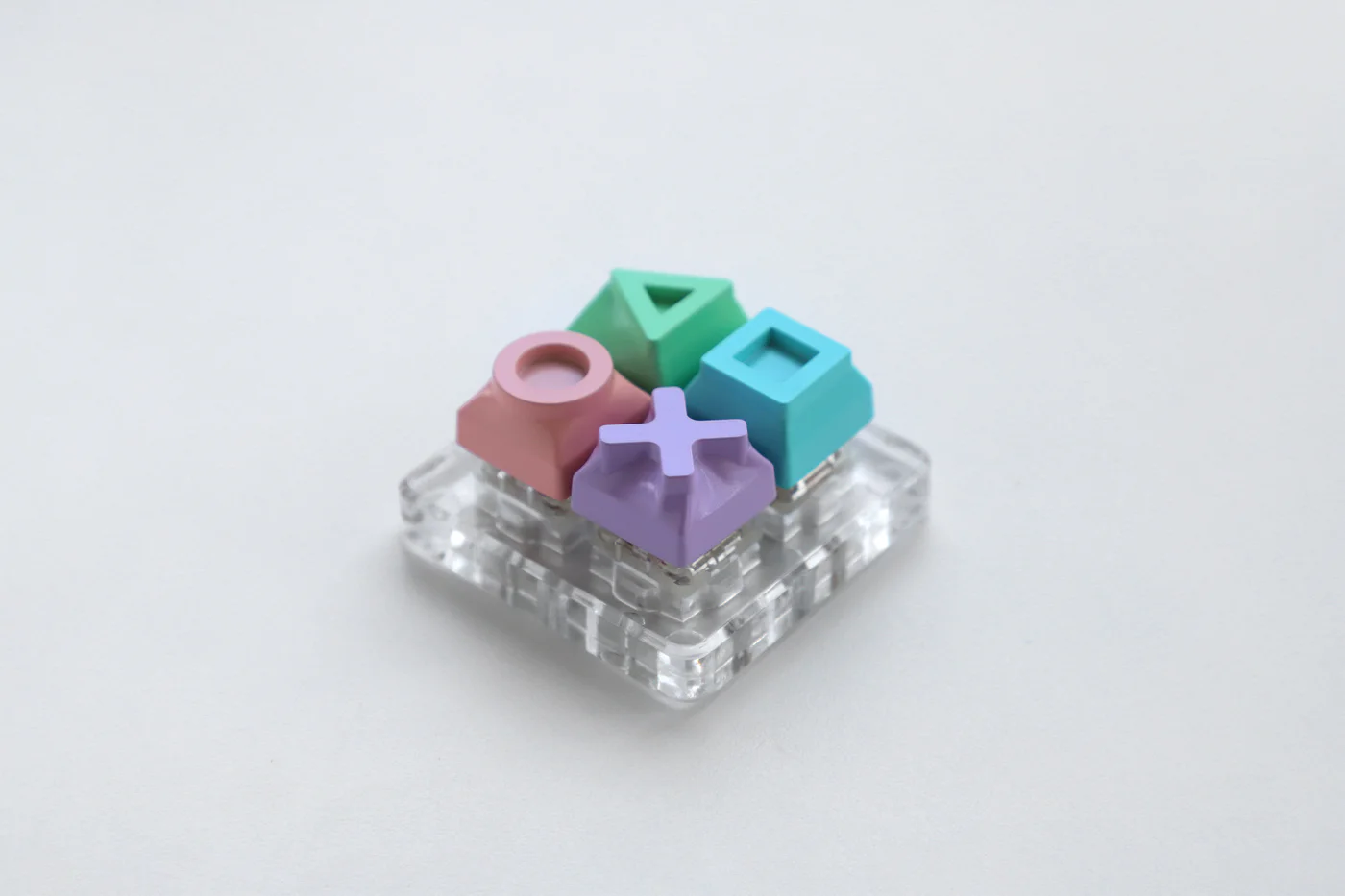 PS5 Controller Button Metal Keycap | Cherry Profile R4 | Zinc Alloy Keycap