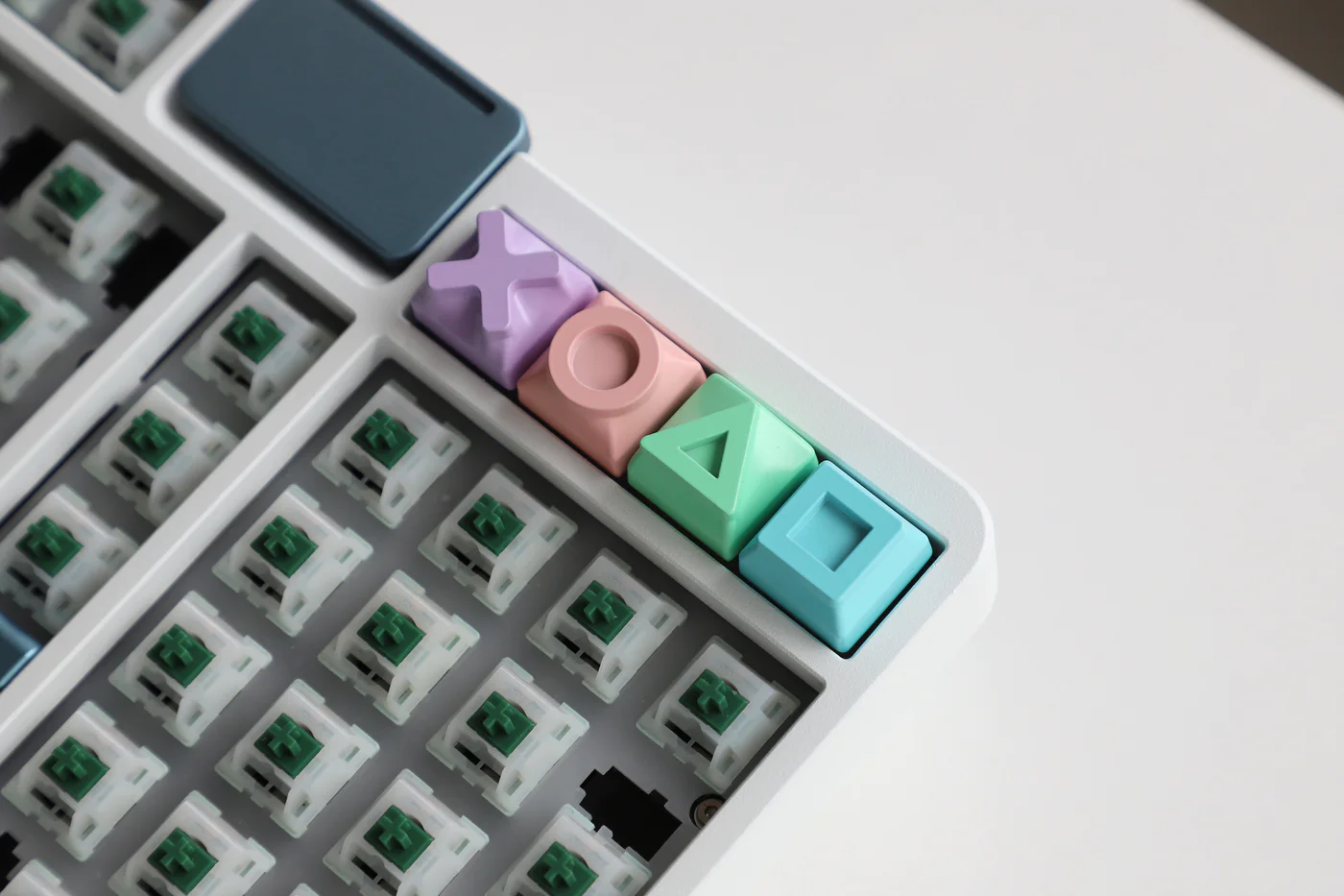 PS5 Controller Button Metal Keycap | Cherry Profile R4 | Zinc Alloy Keycap