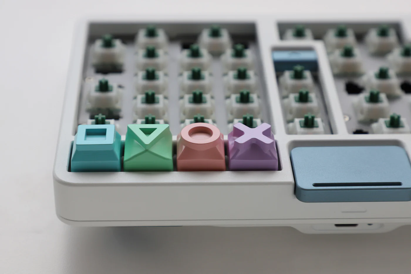 PS5 Controller Button Metal Keycap | Cherry Profile R4 | Zinc Alloy Keycap