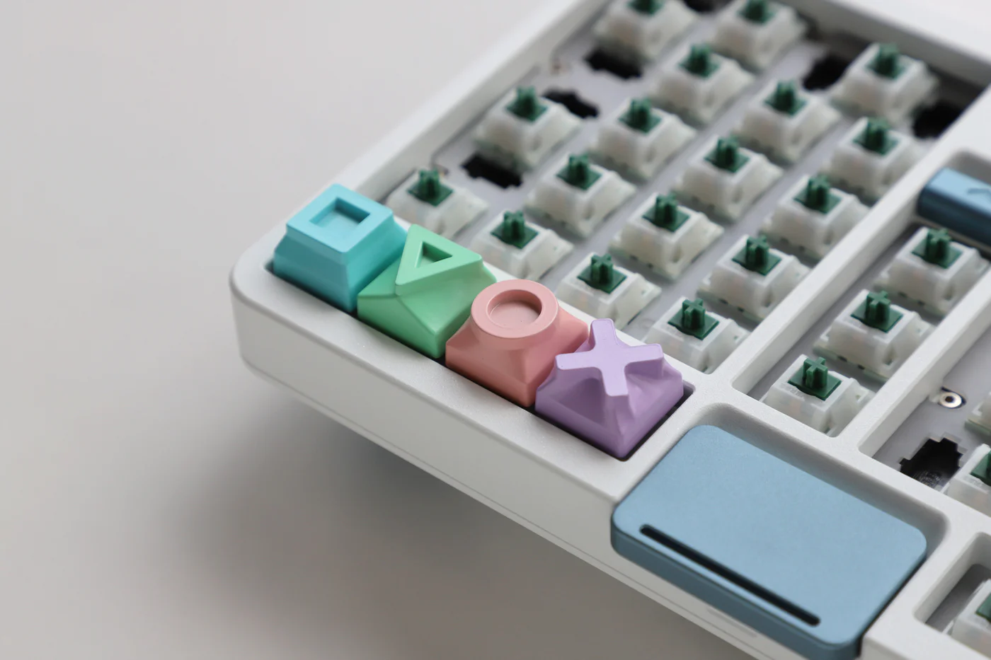 PS5 Controller Button Metal Keycap | Cherry Profile R4 | Zinc Alloy Keycap