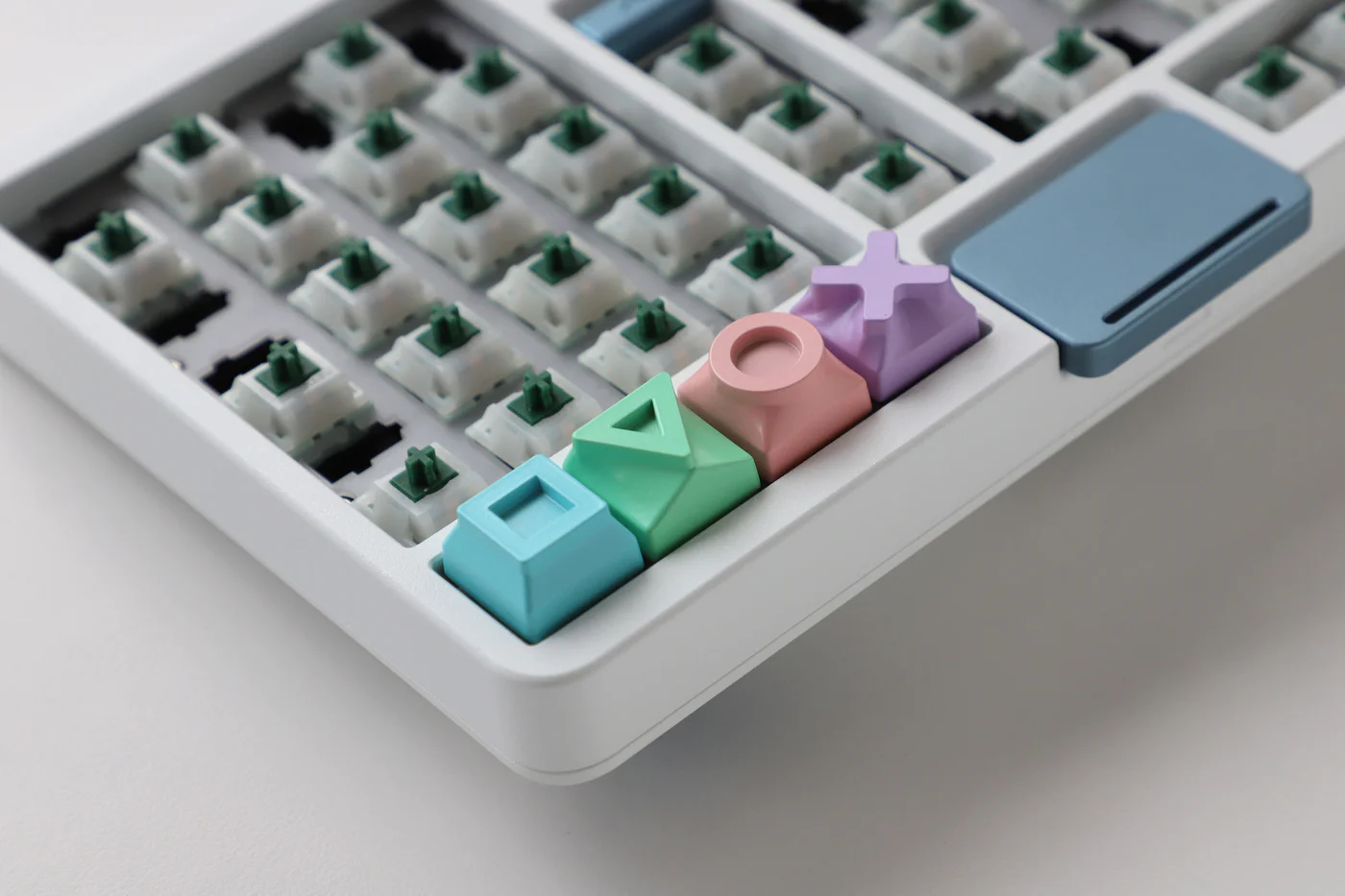 PS5 Controller Button Metal Keycap | Cherry Profile R4 | Zinc Alloy Keycap