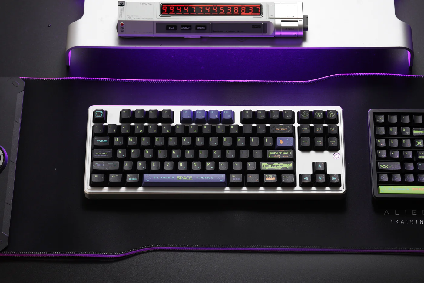 Cyberpunk – Dark Tide Pulse | Cherry Profile | Custom PBT Keycap Set