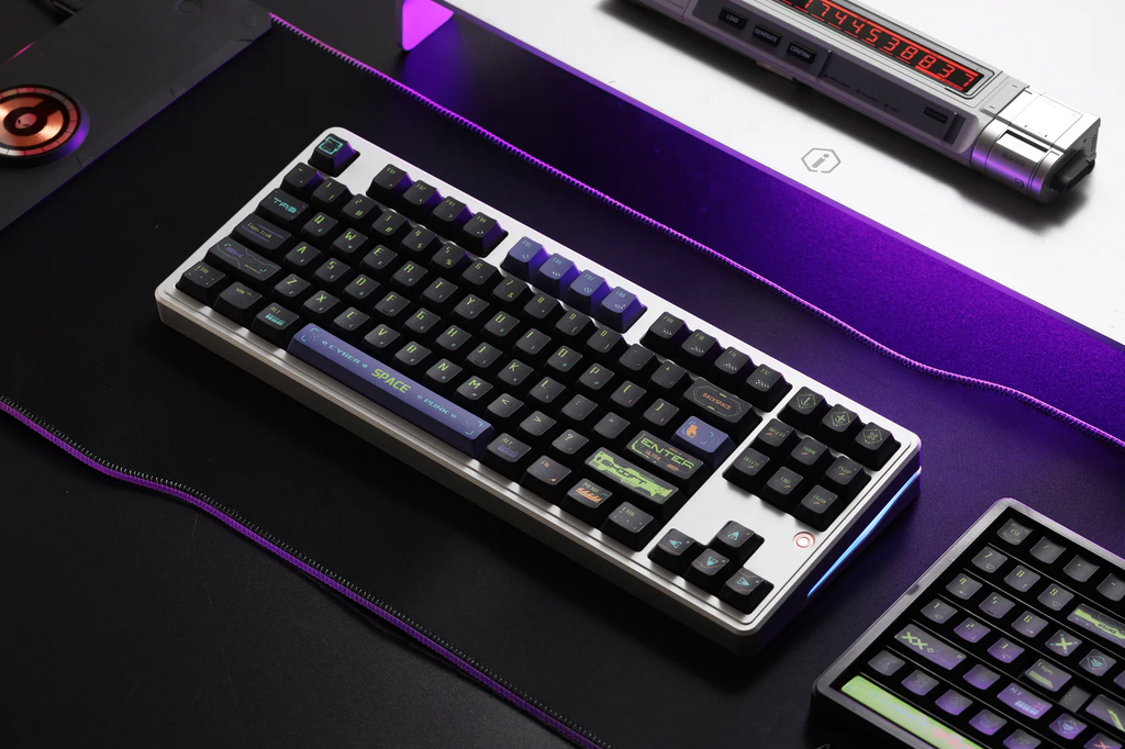 Cyberpunk – Dark Tide Pulse | Cherry Profile | Custom PBT Keycap Set