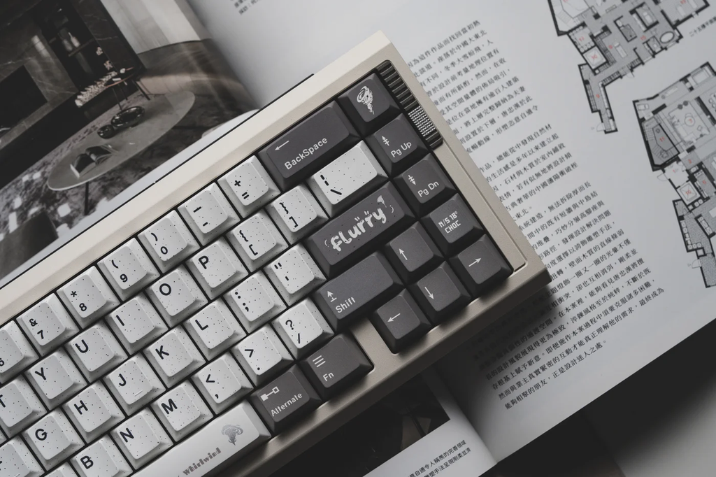 Little Whirlwind PBT Keycap Set - Cherry Profile for Wooting, ROG Azoth, Razer & Logitech G