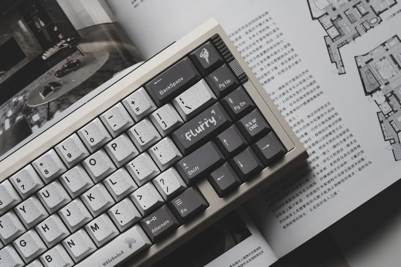 Little Whirlwind | Cherry Profile | PBT Keycap Set