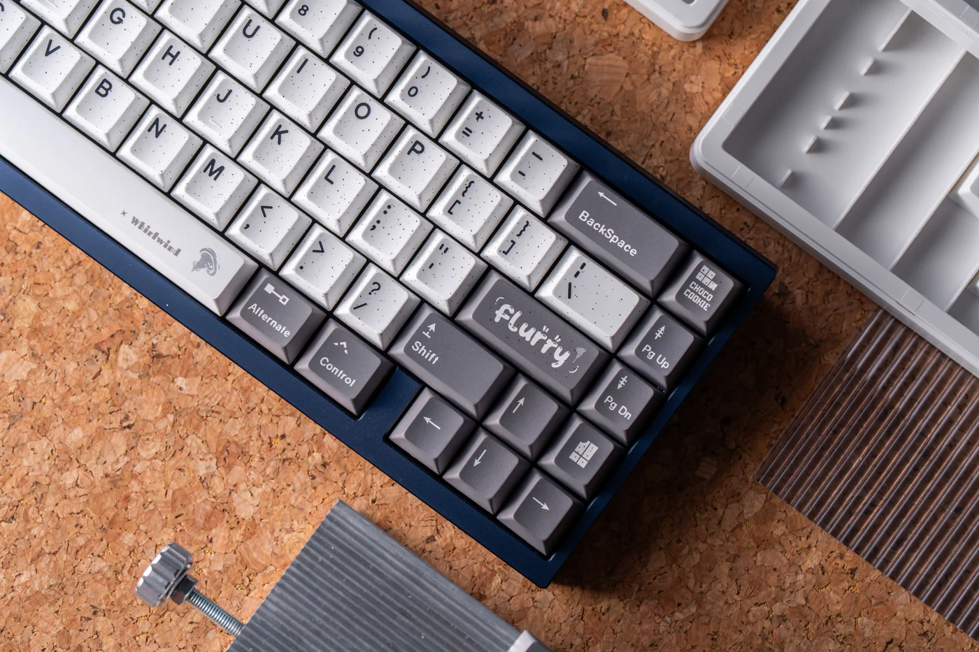 Little Whirlwind PBT Keycap Set - Cherry Profile for Wooting, ROG Azoth, Razer & Logitech G