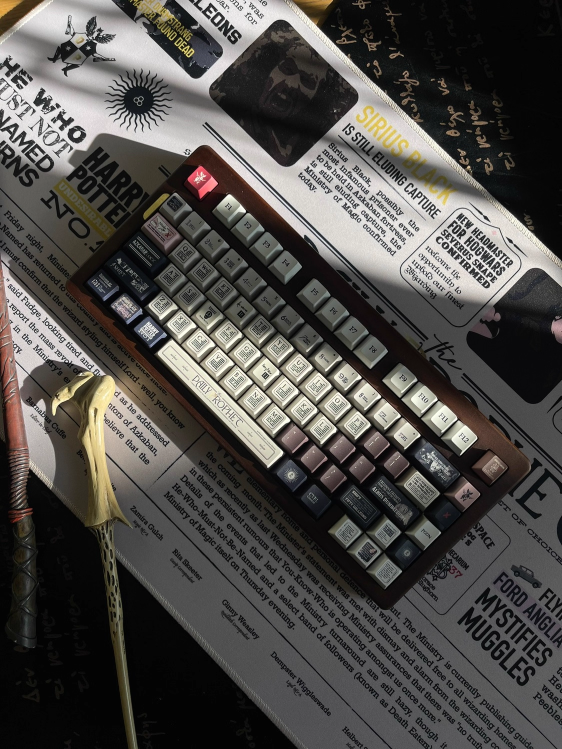 Daily Prophet | Cherry Profile | PBT Keycap Set