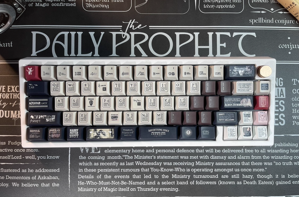 Daily Prophet | Cherry Profile | PBT Keycap Set