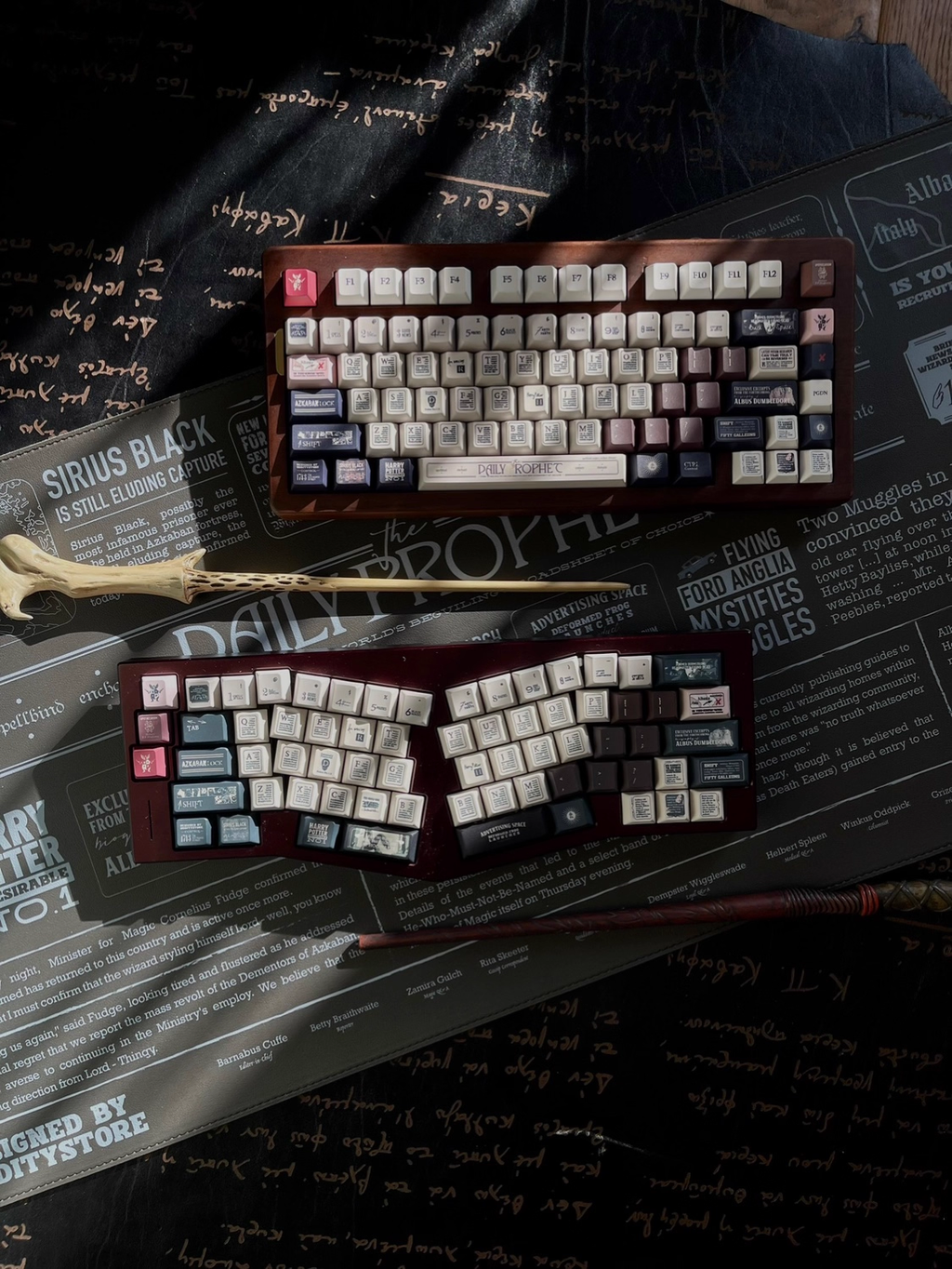 Daily Prophet | Cherry Profile | PBT Keycap Set
