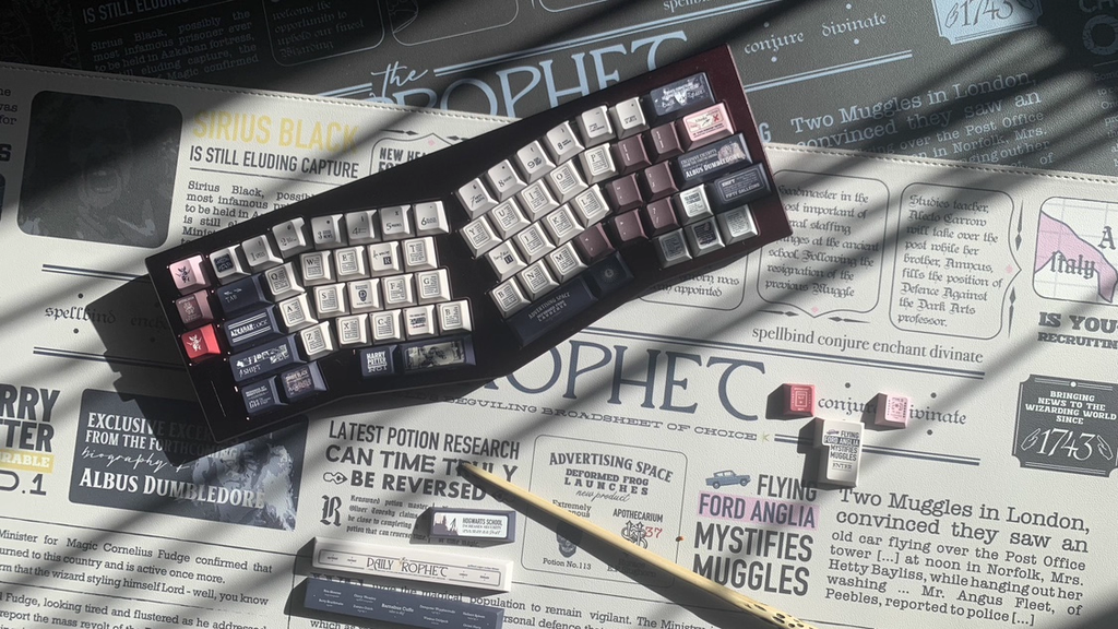 Daily Prophet | Cherry Profile | PBT Keycap Set