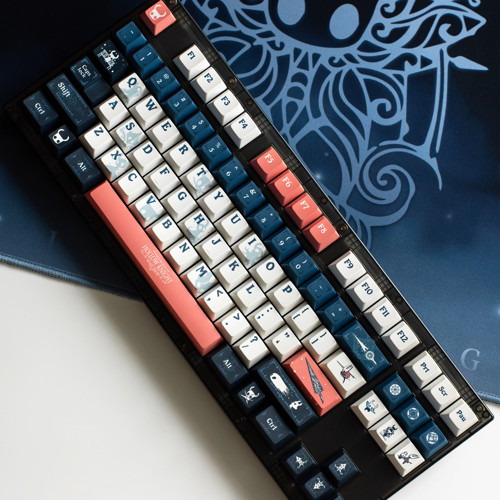 Hollow Knight Theme | Cherry Profile | PBT Keycap Set
