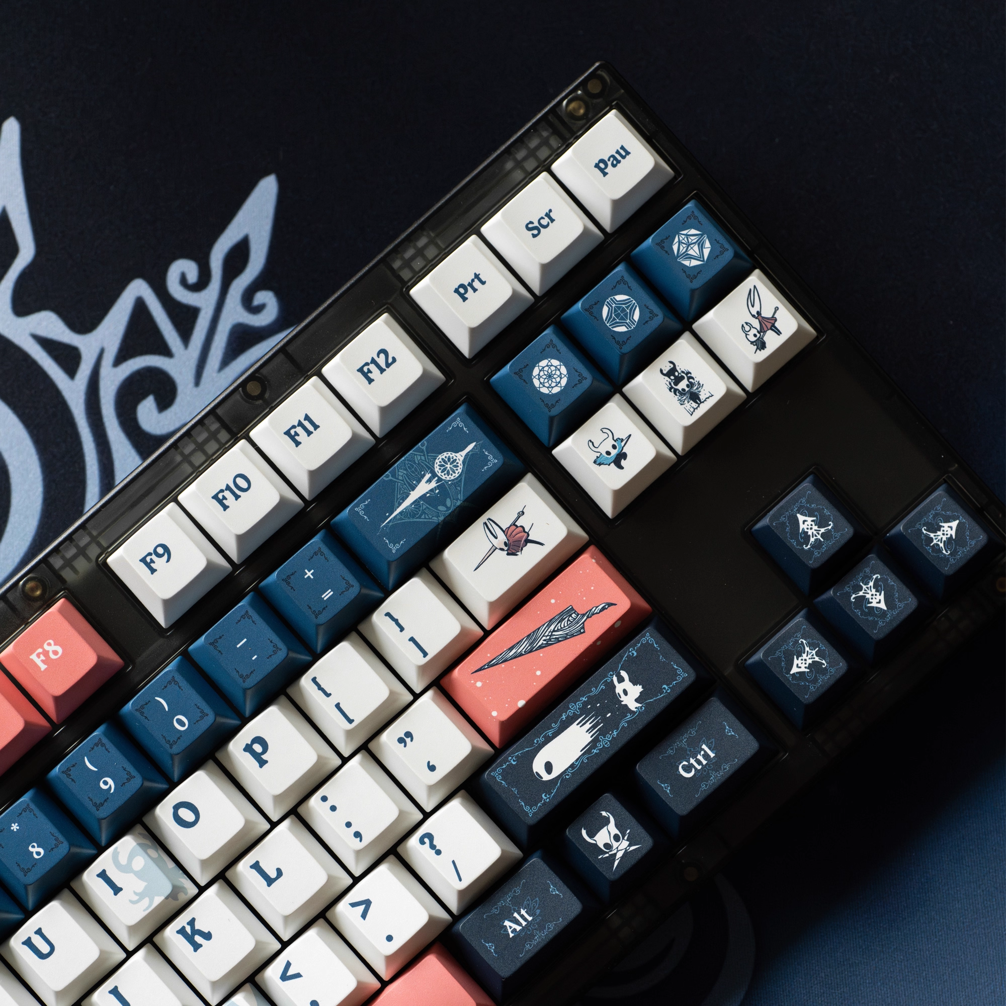 Hollow Knight Theme | Cherry Profile | PBT Keycap Set