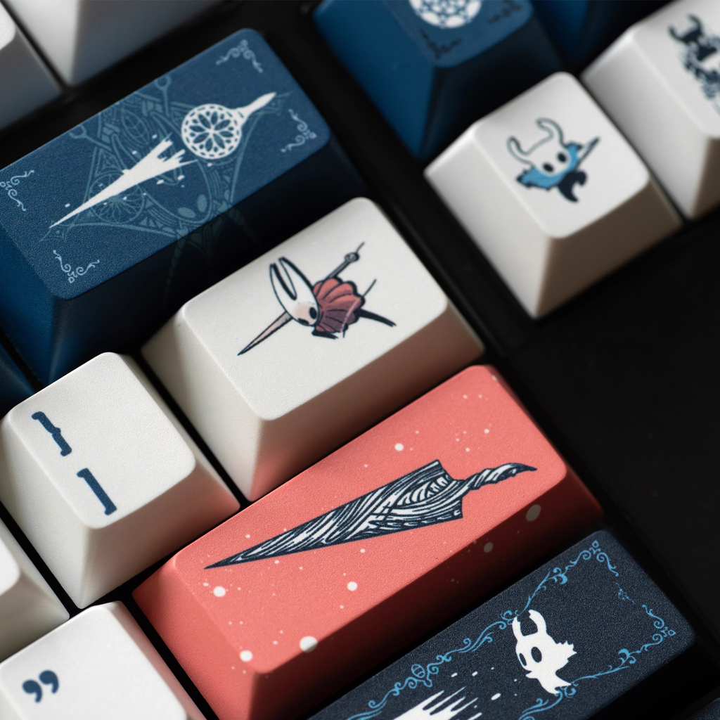 Hollow Knight Theme | Cherry Profile | PBT Keycap Set