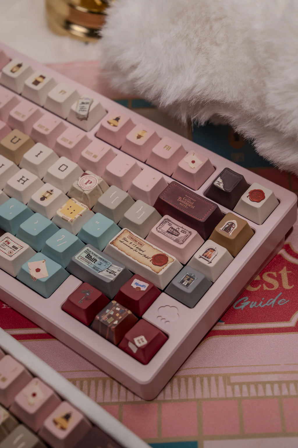 The Grand Budapest Hotel – Time Escape | Cherry Profile | PBT Keycap Set