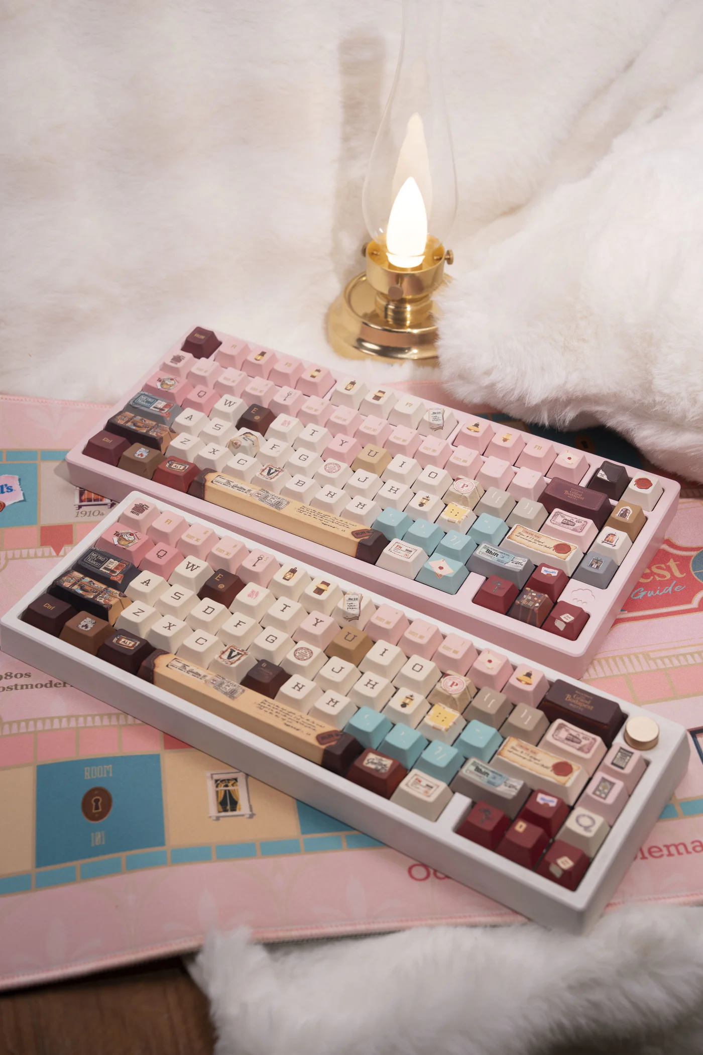 The Grand Budapest Hotel – Time Escape | Cherry Profile | PBT Keycap Set