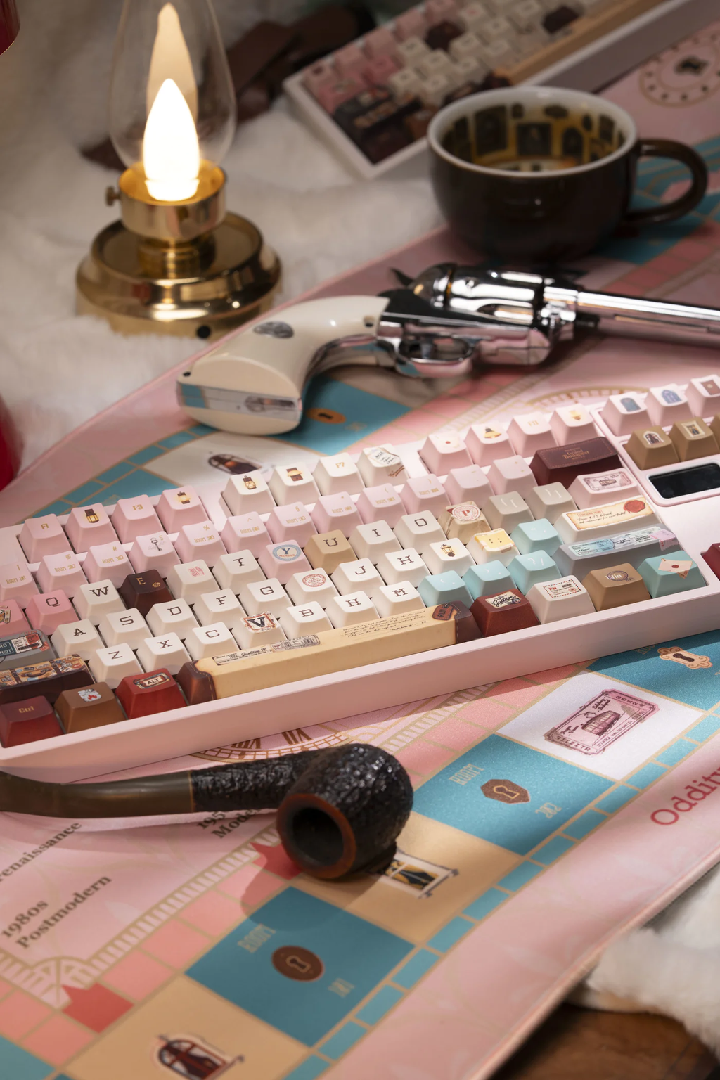The Grand Budapest Hotel – Time Escape | Cherry Profile | PBT Keycap Set