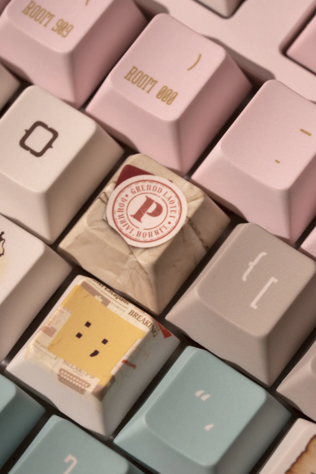 The Grand Budapest Hotel – Time Escape | Cherry Profile | PBT Keycap Set