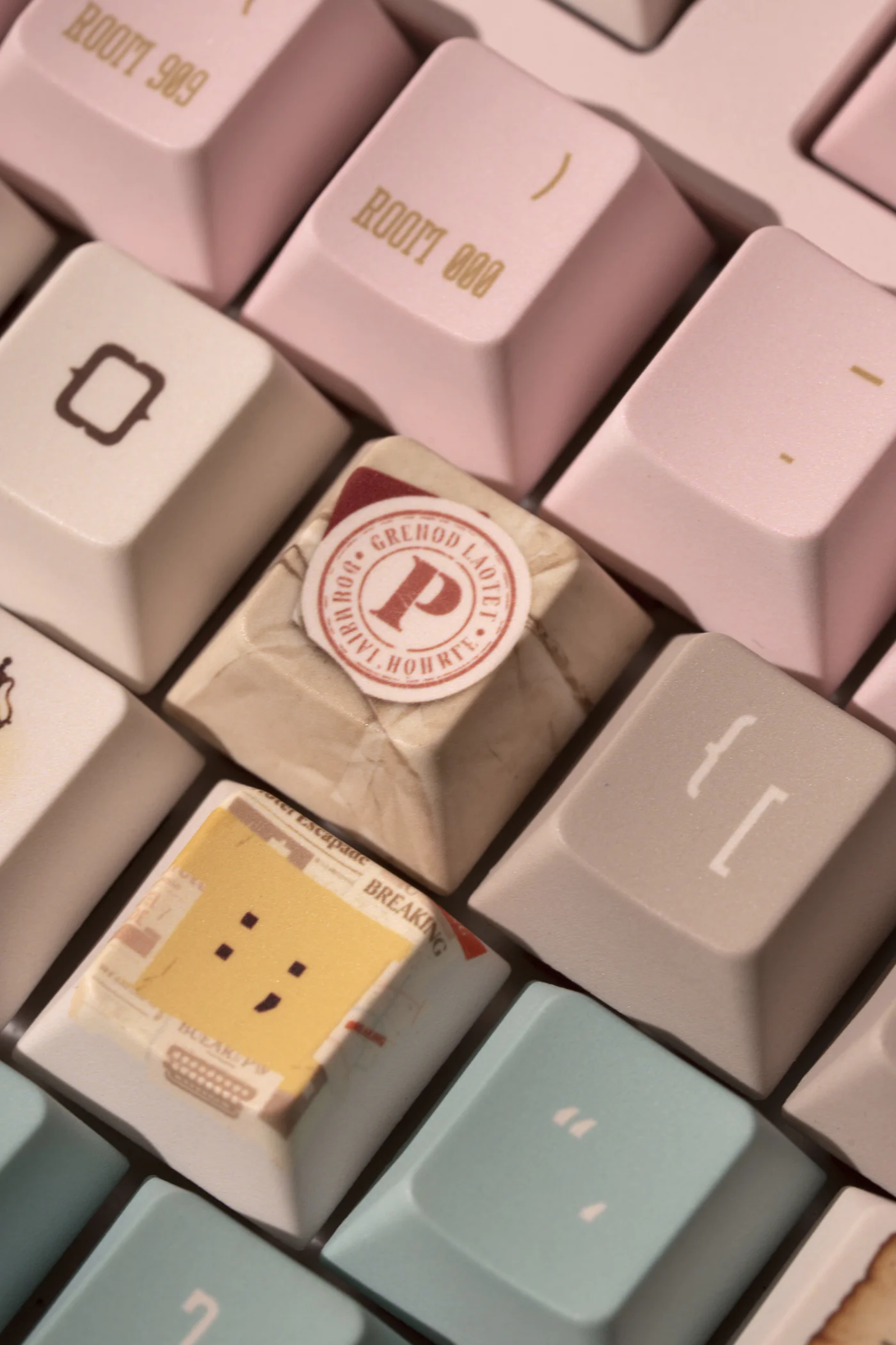 The Grand Budapest Hotel – Time Escape | Cherry Profile | PBT Keycap Set