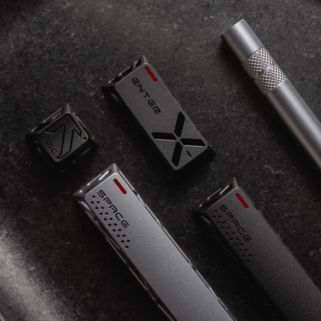 Hollow Star Metal Keycaps | CNC | ESC / Space / Enter 3 Keys Only