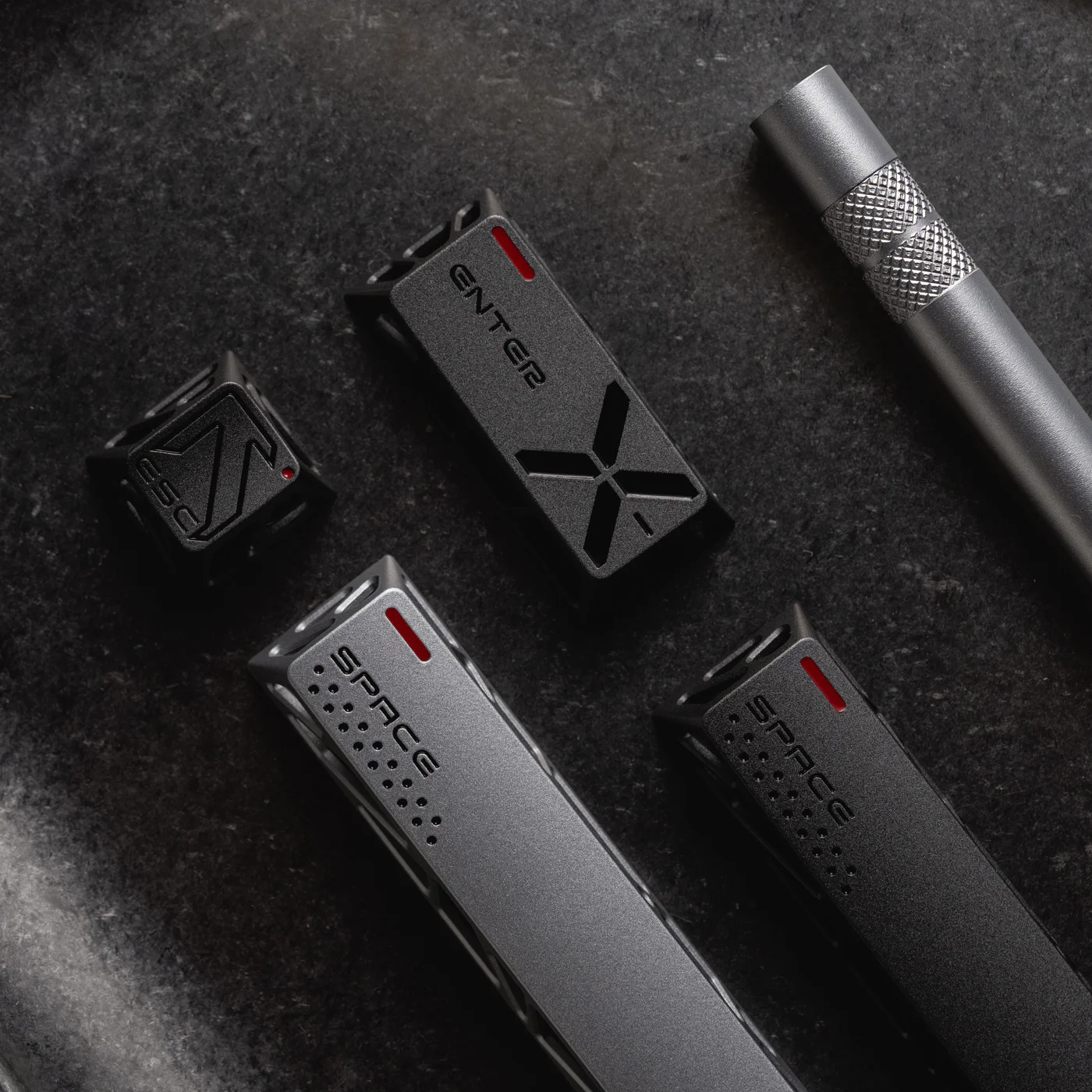 Hollow Star Metal Keycaps | CNC | ESC / Space / Enter 3 Keys Only