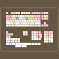 Glossy Calico Cat PBT Keycap Set - MAO Profile for Wooting, ROG Azoth, Razer & Logitech G