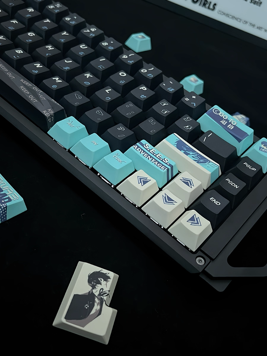 Persona 3 Reload Anime & Game Themed | Cherry Profile | PBT Keycap Set