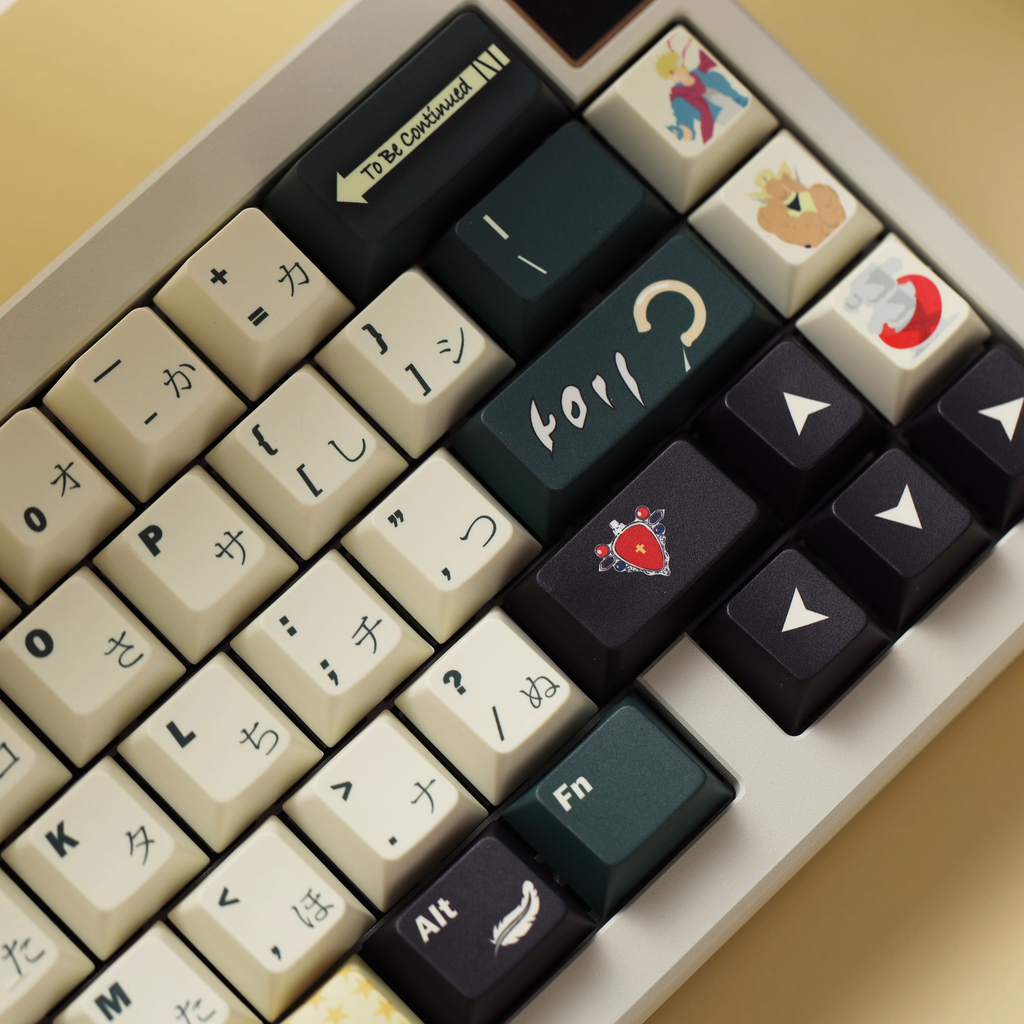 JoJo’s Bizarre Adventure PBT Keycap Set - Cherry Profile for Wooting, ROG Azoth, Razer & Logitech G