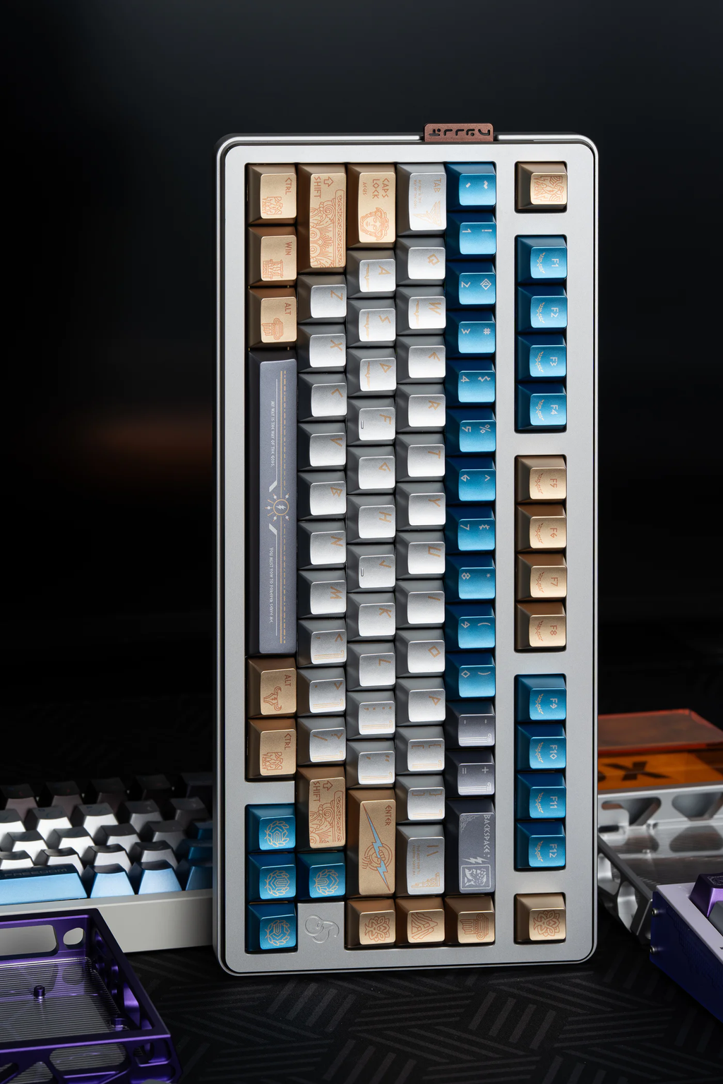 Zeus & Greek Twelve Gods Series | Cherry Profile | PBT Keycap Set