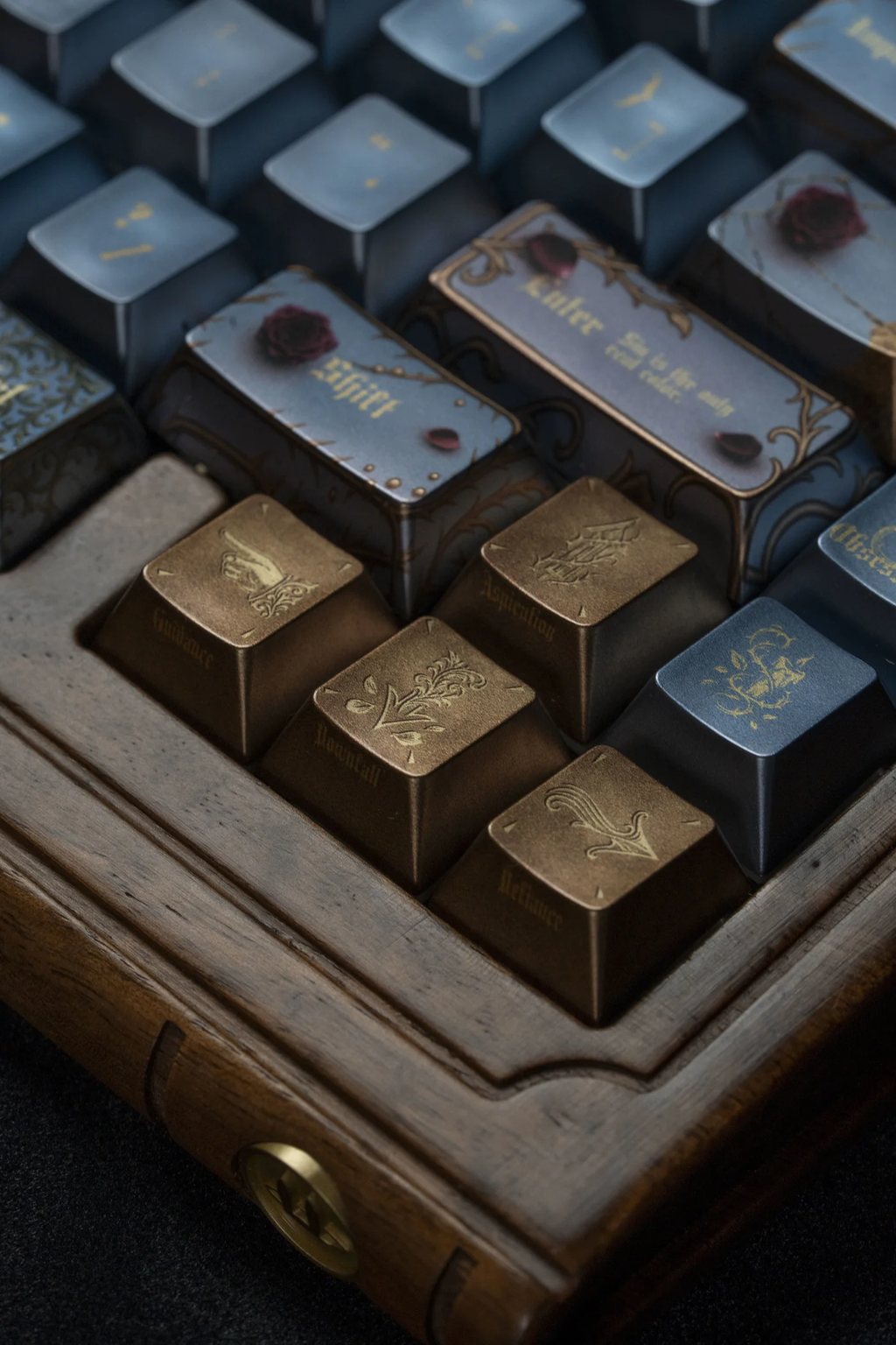 Oscar Wilde – Splendor & Melancholy | Cherry Profile | PBT+PC Keycap Set