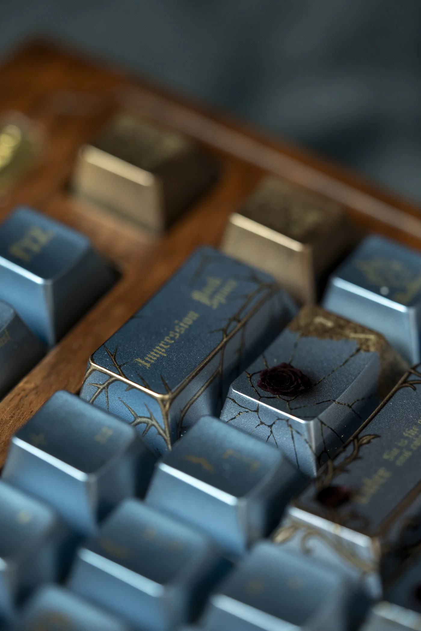 Oscar Wilde – Splendor & Melancholy | Cherry Profile | PBT+PC Keycap Set